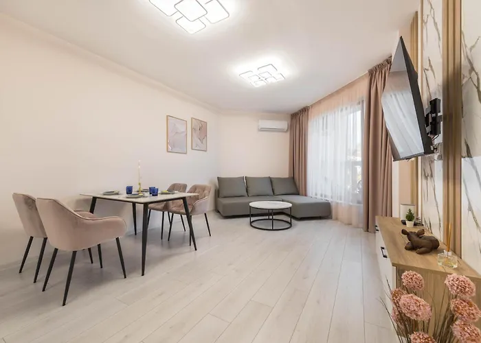 Apartamento Luxurious And Panoramic At The In La Complex Golden Sands